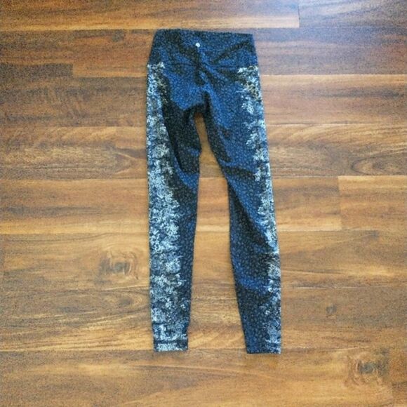 LULULEMON Wunder Under Train Hi-Rise Tight Black Lace 6 - Picture 2 of 2